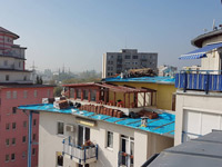 top of apartment bulding